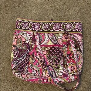 Vera Bradley Very Berry Paisley Tote